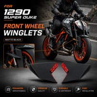 Motorcycle Front Wheel Side Wings For 1290 Super Duke ABS Aerodynamic Winglets Easy Installation Styling Accessories