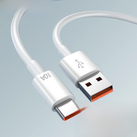 120W USB Cable 10A Type C Cable Fast Charing Line for Xiaomi Samsung S6 S7 Huawei Oneplus Quick Charge Mobile Phone Data Cord