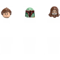 G0102 Building Blocks Boba Fett Bricks Mandalorian Warrior Figures Luke Skywalker Jango Fett Rey Mini figure Assembly Toys