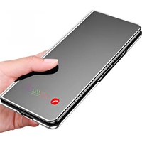 Mirror Leather Case Ultra thin Full Package Case For Samsung Galaxy Z Fold 6 5 4 7 5G Metal Lens Stand Folding Protective Case