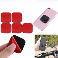 AliExpress ALLOYSEED 1-5pcs Bicycle Mobile Phone Sticker Mount Phone Holder Riding Strong Adhesive Support Stand Back Button Paste Adapter for GARMIN