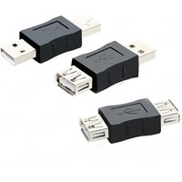 USB2.0 AM male to AF female adapter USB male to male adapter extension head USB female to female conversion cable