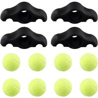 AliExpress TOOPRE 4Pcs 8 Tennis Balls Cycling Bike Foot Pads for Wahoo Kickr Core Fitness Bike Shock Absorbing Floor Protector Rocker Balls