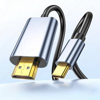 JEYI USB C to HDMI Cable 4K@60Hz - Aluminum Type C to HDMI Adapter for iPhone 16/15 Pro/Max, MacBook Pro/Air, iPad Pro, iMac