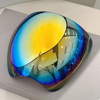 AliExpress GM LUMIAS Huge Sports Goggle Men Futuristic Mirror Outdoor Protective Bike Sunglasses Women Trendy Wrapped Round Anti-UV Shades