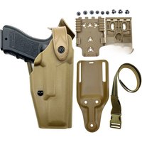 Hunting Gun Holster for G 17 Waist Belt Gun Holster with safety Lock QLS 19 22 Quick Locking System Drop Leg Holster