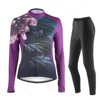 AliExpress CWFSTRAVAYBM Women Autumn Cycling Jersey Set Long Sleeve Breathable Clothing MTB Maillot Ropa Ciclismo Bicycle Sportswear Bike Uniform