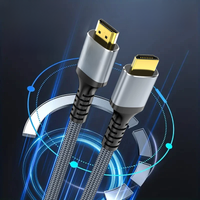 HDMI 8K Cable 8K/60Hz 4K/144Hz HDMI 2.1 Weave Cable 48Gbps For HDTV Splitter Switcher PS5 Ps4 Projector eARC Dolby Vision UHD