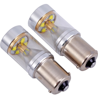2pcs High Power 1156 Led Automotivo 30W Chip XBD Super Brightness P21w Ba15s Reverse Tail Bulb Signal Lamp White Trailer Lights