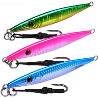 Goture Metal Spoon Fishing Lure 80g 100g 150g Vertical Lead Jig Jigging Bait Fishing Wobbler for Sea Bass Big Game Sinking Lures
