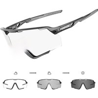 AliExpress kapvoe Kapvoe UV400 Photochromic Bike Sunglasses Cycling for Men Blue Photochromic Glasses MTB New Bicycle Goggles Eyewear Sports UV400