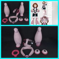 OCHACO URARAKA Anime Cosplay Woman My Hero Academia Women's Costumes Armor Props and Equipment Men's Kid Costume Adult Disguise