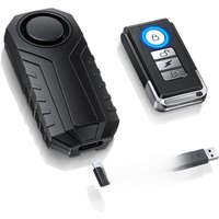 AliExpress Hollarm Wireless Bicycle Vibration Alarm Rechargeable Waterproof Motorcycle Electric Bike Alarm Remote Control Anti Lost Security Sensor