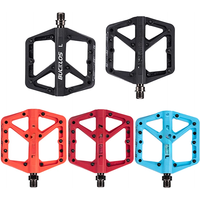 AliExpress BUCKLOS Bicycle Flat Pedals DU Bearings Lightweight Bmx Mtb Pedal Aluminum Alloy Mountain Bike Pedals Anti-slip Wide Platform
