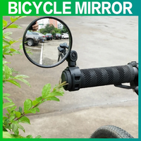 Bicycle Mirror Universal Handlebar Rearview Mirror 360 Degree Rotate for Bike Bicycle Cycling Accessories