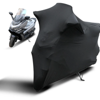 AliExpress NONE Universal Indoor Motorcycle Covers UV Protector Cover Bike Motor Scooter Dustproof Cover Elastic Fabric M-4XL for Motor & Bikes