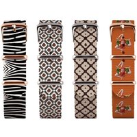 Premium Nylon Straps 18mm 20mm 22mm Nylon Watch Band Colorful NATO Nylon Canvas Watch Strap for Men Women