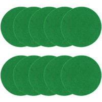10Pcs 60mm 74mm 94mm Air Hockey Table Felt Pushers Replacement Felt Pads Gear