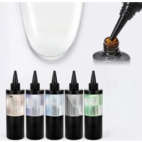 Venalisa Long Wear Tempered Top Coat Reinforce Gel Refill Package Soak Off UVLED Nail Gel Polish Big Volume 225g/30ml Base Gel