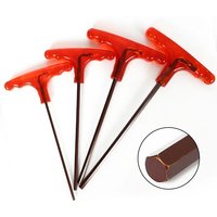 AliExpress Paowuxian Industrial Grade T Type Hex Key Allen Wrench Hexagon Screwdriver With Handle For Bike Car 2mm/2.5mm/3mm/4mm/5mm/6mm/7mm/8mm/10mm
