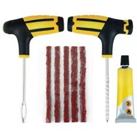 AliExpress NONE 1 Set SMTB Road Bicycle Tire Repair Tools Bike Tubeless Tire Rubber Bacon Strip And Insertion Tool Urgent Glue Free Repair