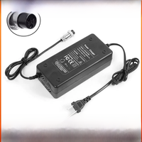 AliExpress NONE 54.6V 2A Battery Charger for Kugoo M4 /C1 Pro Electric Scooter 48V Charger Lithium Battery Chargers Electric Bicycle Parts