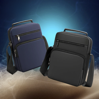 Tigernu Men Shoulder Bag 9.7" iPad Bag Mini Handbag Waterproof Sling Bags Male Business Travel Crossbody Bag For Teens