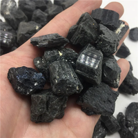 AliExpress STONE BROTHERS Natural Black Tourmaline Gravel Raw Gemstone Mineral Specimen Irregular Crystal Healing Advanced Collection Eliminate Magnetism