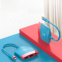 Hagibis Switch Dock TV Dock for Switch Portable Docking Station USB C to 4K HDMI-compatible USB 3.0 Hub for Macbook Pro NS