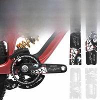 AliExpress enlee ENLEE Bicycle Crank Protection Sticker Road Mountain Bike Crank Protection Film 3M Sticker Retrofitting Film Riding Accessories