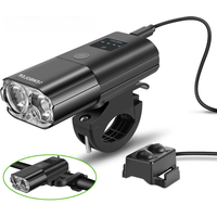 AliExpress NEWBOLER Bicycle Light 1000Lumen 4000mAh Bike Headlight Power Bank Flashlight Handlebar USB Charging MTB Road Cycling Highlight