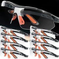 AliExpress NONE 8/1PCS Safety Goggles Eye Glasses for Cycling Working Women Men Clear Eye Sand Prevention Anti-Splash Wind Dust Proof Eyewears