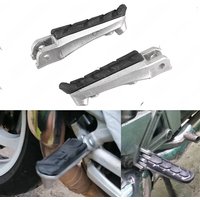 1Pair Motorcycle Rider Front Footpeg Footrest For Honda CB400 V-TEC 1999-2010 & CB1300 2003-2012& CBR1100XX 1999-2006