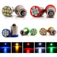100X BA9S LED Bulbs 12V 24V 6.3V 6V Led Light Bulbs T4W T11 Bulbs License Plate Lights 1895 1891 64111 Led Light 755 44 47 1893