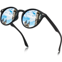 Fashion Round Sunglasses Women Men Classic Vintage Driving Travel Sun Glasses Circle Oval Brand Designer Eyewear