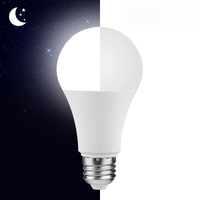 LED Led Bulb E27 AC 110V 220V Light Sensor Light Bulb 15W Dusk to Dawn Smart Auto ON/OFF Switch Day to Night Lamp For Home Decor