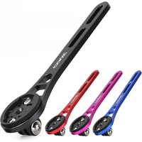 AliExpress CXWXC Bicycle Computer Holder Camera Flashlight Dual Stand GPS Carbon Fiber Aluminum Alloy Bike Mount for Garmin Bryton Wahoo