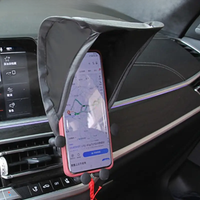 AliExpress NONE Cell Phone Umbrella Sun Shade Sun Shade For Phone Mobile Phone Holder Glare Blocking Sun Shade For Phone For Car Motorcycle Bike