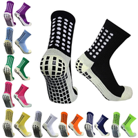 AliExpress NONE Anti-slip Football Socks Non-slip Soccer Basketball Tennis Outdoor Sport Socks Grip Cycling Riding Men Socks