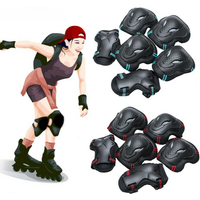 AliExpress BraceTop 6Pcs/set Teens & Adult Knee Pads Elbow Pads Wrist Guards Protective Gear for Roller Skating Skateboarding Cycling Sport