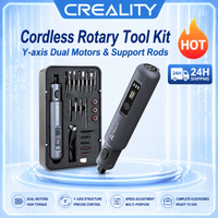 Creality Cordless Rotary Tool Kit 6 Variable Speeds 3.7V 1500mAh Cordless Handheld Handheld Rotary Tool 3D Printer Accessories