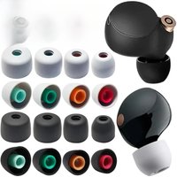 1-4Pair Silicone Ear Tips for Sony WF-1000XM5 1000XM4 1000XM3 MDR XBA Oneplus Buds Earbuds Soft In-ear Eartips Earphone Earplugs