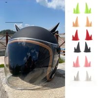 AliExpress NONE 2Pcs Motorcycle Helmet Ox Horn Motocross Motorbike Bicycle Stickers Accessory Cute Decorative Tape Devil Headwear Decoration