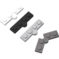 1 Pair Buildings Blocks 2429+2430 Hinge Plate 1 x 4 Swivel Brick Collections Bulk Modular GBC Toy For High-Tech MOC Set