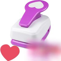 Paper cutter for crafts Hole Punch Puncher Punches Tool 50mm 2 inch Heart Paper Shapes Hole for card making custom scrapbooking