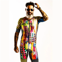 AliExpress NONE Love The Pain Men Cycling Skinsuit Triathlon Speedsuit Trisuit Short Sleeve Speedsuit Running Clothin Jumpsuit Clothing Set 9d