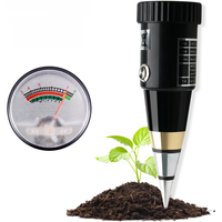 Handheld Soil Moisture PH Meter Acidity Humidity Tester Metal Sensor Probe 3~8ph Hygrometer for Planting Garden Tool No Battery