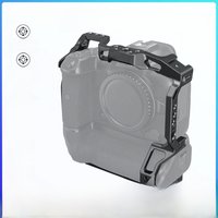 SmallRig R5/R6 Camera Cage for Canon EOS R5 / R6 / R5C / R6 Mark II with BG-R10 Battery Grip With 1/4"-20 Threaded Holes -3464B