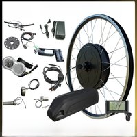 AliExpress Electric Bike Conversion Kit 48V 13/20/24AH Li-Battery 1500/2000W Rear Hub Ebike Motor Fit 26‘’-700C Motor Bike Elétrica Wheel