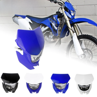 AliExpress papanda Motorcycle H4 Headlight For Yamaha WR250 WR450 TTR WR Enduro Supermoto Dirt Bike Motocross Headlight Fairing Universal Headlamp